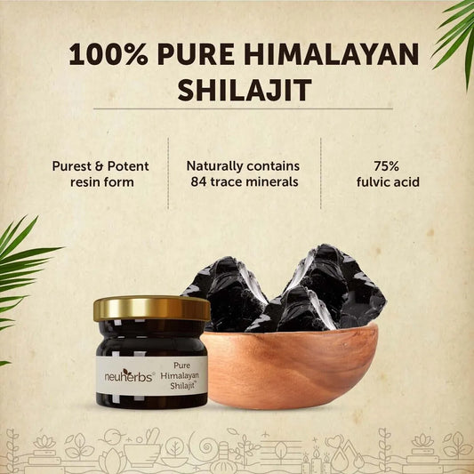 100% Pure Himalayan Shilajit